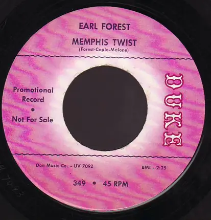 Earl Forest - Memphis Twist