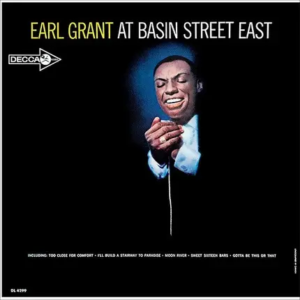 Earl Grant - Earl Grant At Basin Street East
