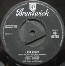 7inch Vinyl Single - Earl Grant - Last Night  / Imitation Of Life