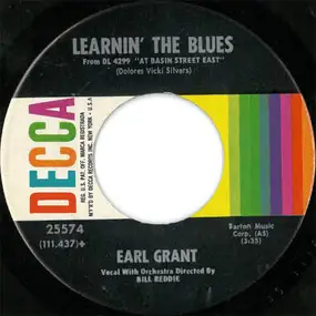 Earl Grant - Learnin' The Blues / Sweet Sixteen Bars