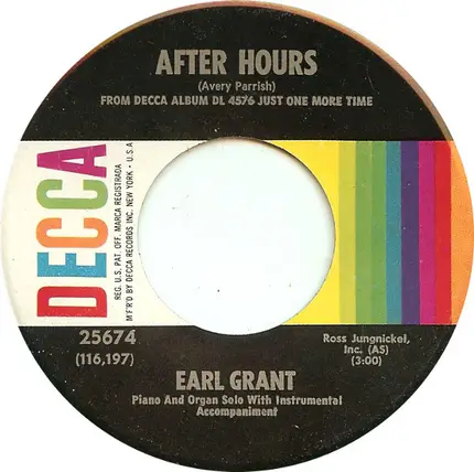 Earl Grant - After Hours