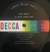 LP - Earl Grant - Earl Grant At Basin Street East - Mono