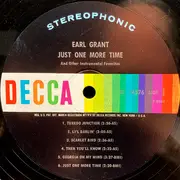 LP - Earl Grant - Just One More Time And Other Instrumental Favorites