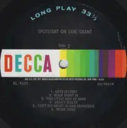 LP - Earl Grant - Spotlight On Earl Grant - Mono