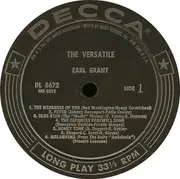 LP - Earl Grant - The Versatile Earl Grant