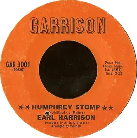 Earl Harrison - Humphrey Stomp / Can You Forgive Me