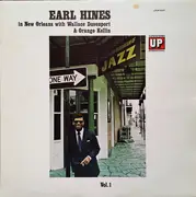 LP - Earl Hines , Wallace Davenport , Orange Kellin - Earl Hines In New Orleans - Vol. 1 - Slightly different label