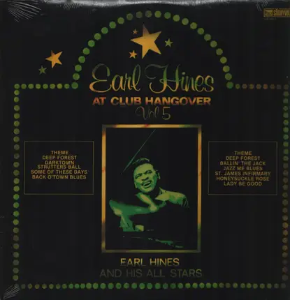 Earl Hines And His All-Stars - At Club Hangover - Vol 5