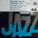 7inch Vinyl Single - Earl Hines And His Orchestra - Treasury Of Jazz No. 44