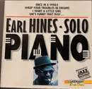 CD - Earl Hines - Piano Solos