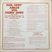 LP - Earl Hines With Harry James - Earl Hines' Jubilee With Harry James