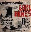 LP - Earl Hines - Quintessential Recording Session