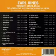 CD - Earl Hines - The Alternate Takes In Chronological Order Volume 1 1929-1941