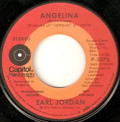 Earl Jordan - It's A Long Way Down