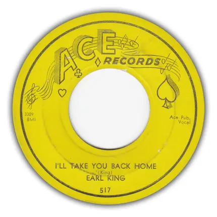 Earl King - It Must Have Been Love / I'll Take You Back Home