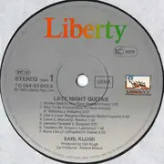 LP - Earl Klugh - Late Night Guitar