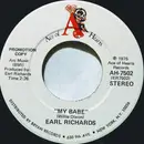 7inch Vinyl Single - Earl Richards - My Babe - promo
