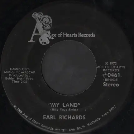 Earl Richards - Margie, Who's Watching The Baby