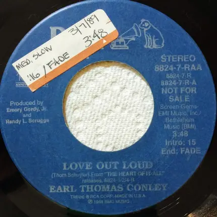 Earl Thomas Conley - Love Out Loud