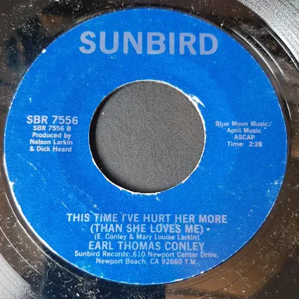 Earl Thomas Conley - Silent Treatment / This Time I've Hurt Her More (Than She Loves Me)