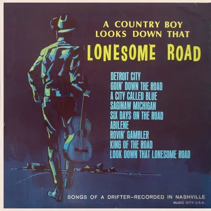 Earl Cupit And Bobby Bond - A Country Boy Looks Down That Lonesome Road