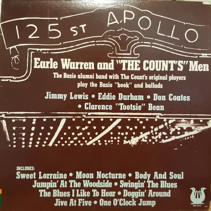 Earle Warren - Earle Warren And The Count's Men