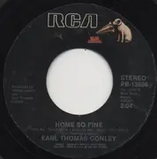 7'' - Earl Thomas Conley - Holding Her And Loving You / Home So Fine