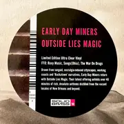 LP - Early Day Miners - Outside Lies Magic - Clear vinyl, Ltd Ed