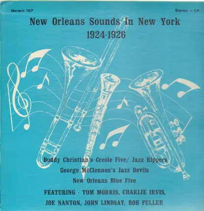 Early Jazz Compilation - New Orleans Sounds In New York 1924-1926