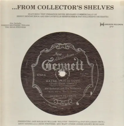 Early Jazz Sampler - From Collector's Shelves