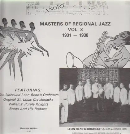 Early Jazz Sampler - Masters Of Regional Jazz Vol. 3 - 1931-1938