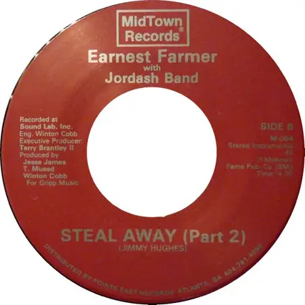 Earnest Farmer With Jordash Band - Steal Away