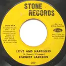 7inch Vinyl Single - Earnest Jackson - Love And Happiness / Hogwash