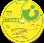 LP - East Of Eden - It's The Climate - RARE