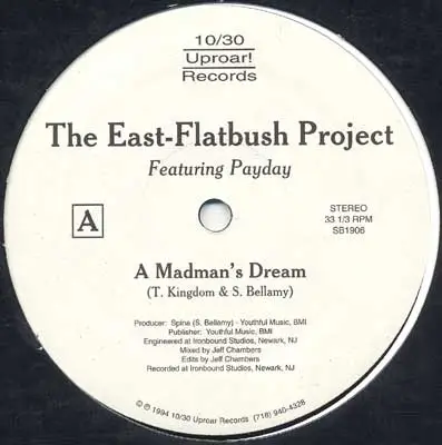 East Flatbush Project - A Madman's Dream / Can't Hold It Back