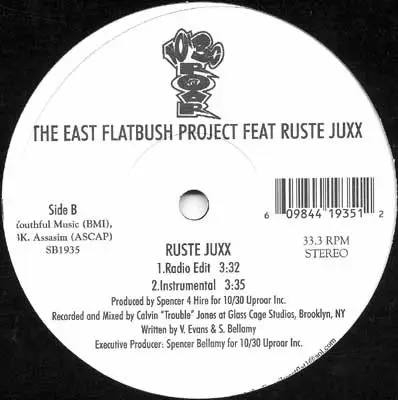 East Flatbush Project Feat Ruste Juxx - Ruste Juxx