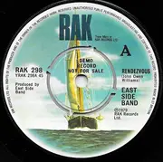 7inch Vinyl Single - East Side Band - Rendezvous