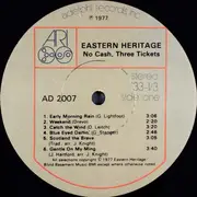 LP - Eastern Heritage - No Cash, Three Tickets