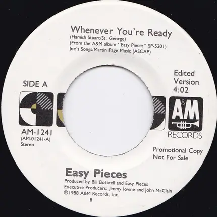 Easy Pieces - Whenever You're Ready