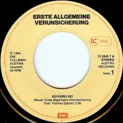 7inch Vinyl Single - EAV (Erste Allgemeine Verunsicherung) - Go Karli Go / Wir Jetten