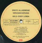 LP - EAV (Erste Allgemeine Verunsicherung) - Geld Oder Leben!