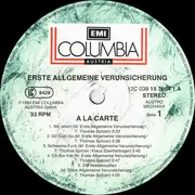 LP - Erste Allgemeine Verunsicherung - A La Carte