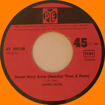 Ebony Keyes - Sweet Mary Anne / Don't