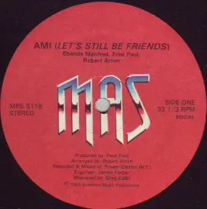 Ebanda Manfred , Fred Paul , Robert Aaron - Ami (Let's Still Be Friends)