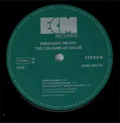 LP - Eberhard Weber - The Colours Of Chloë