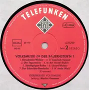 LP - Ebersberger Volksmusik , Markus Krammer - Volksmusik In Der Bauernstub'n 1