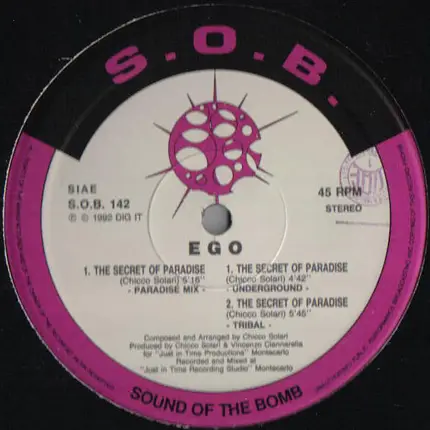 Ego - The Secret Of Paradise