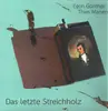 LP - Egon Günther Thies Marsen - Das letzte Streichholz - green splater vinyl, insert