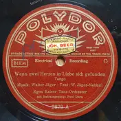Egon Kaiser Und Sein Orchester - Wenn Zwei Herzen In Liebe Sich Gefunden / Donkey Serenade