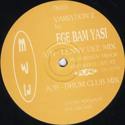 Ege Bam Yasi - Variation 2